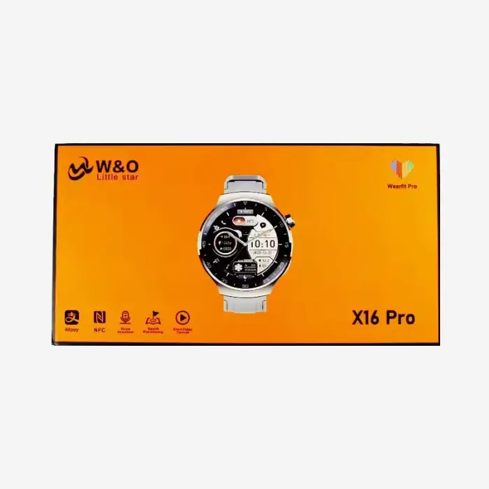 W&O Smartwatch X16 Pro -1.55 Inch Screen