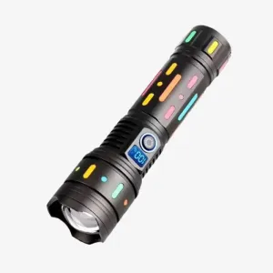 COBA Rechargeable Flashlight Colourful