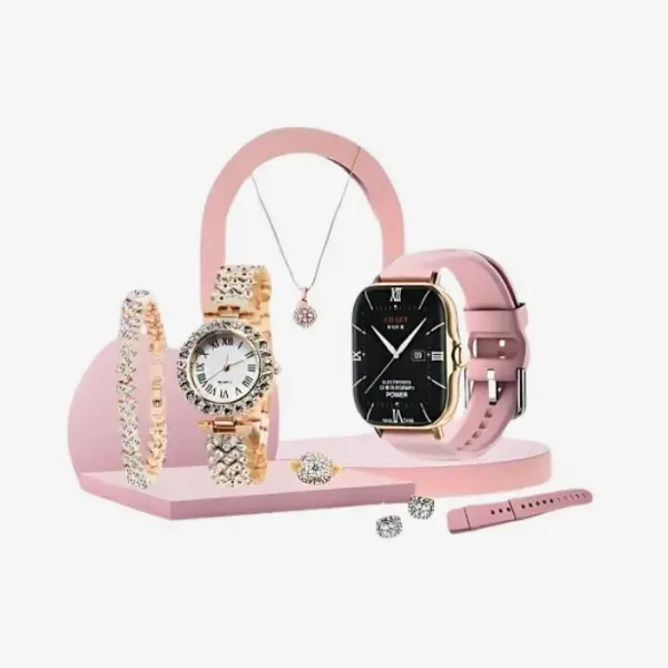 A58 PLUS Gift Sets 6 IN 1 Smart Watch